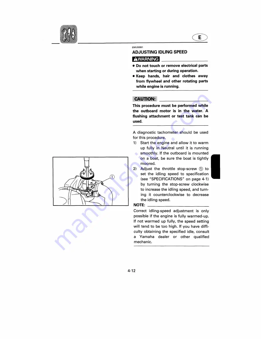 Yamaha F4Y Owner'S Manual Download Page 67