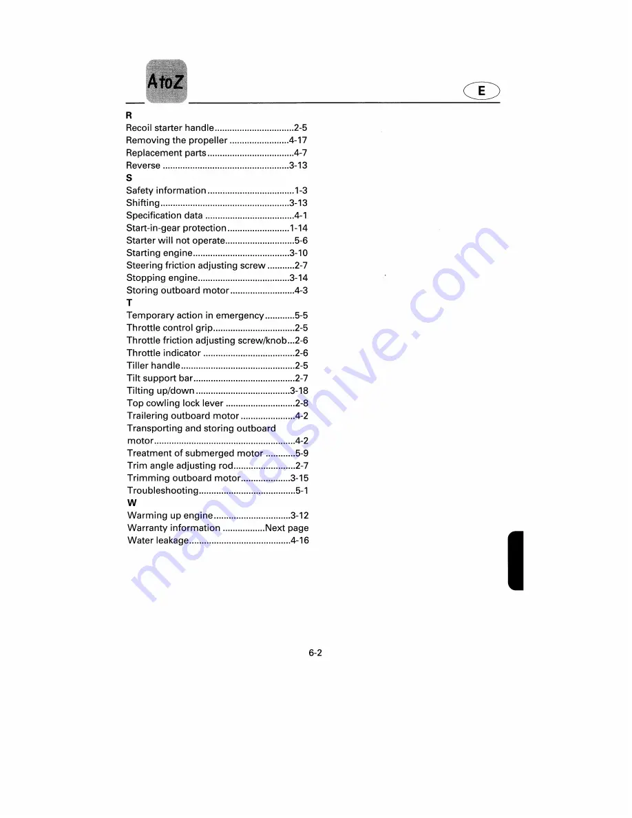 Yamaha F4Y Owner'S Manual Download Page 89