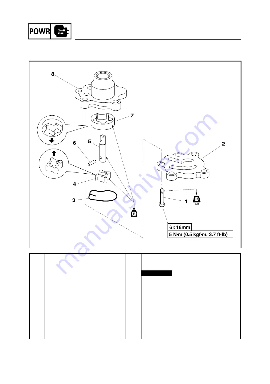 Yamaha F6Z Service Manual Download Page 104