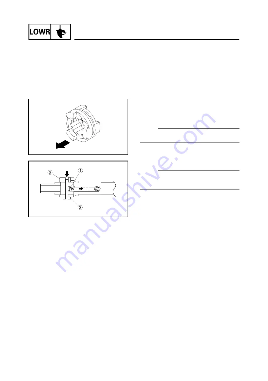 Yamaha F6Z Service Manual Download Page 137