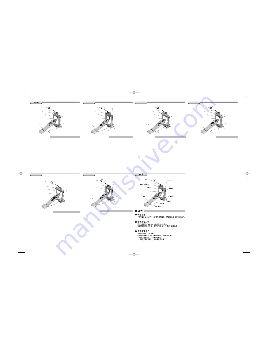 Yamaha Foot Pedal FP7210A Owner'S Manual Download Page 2