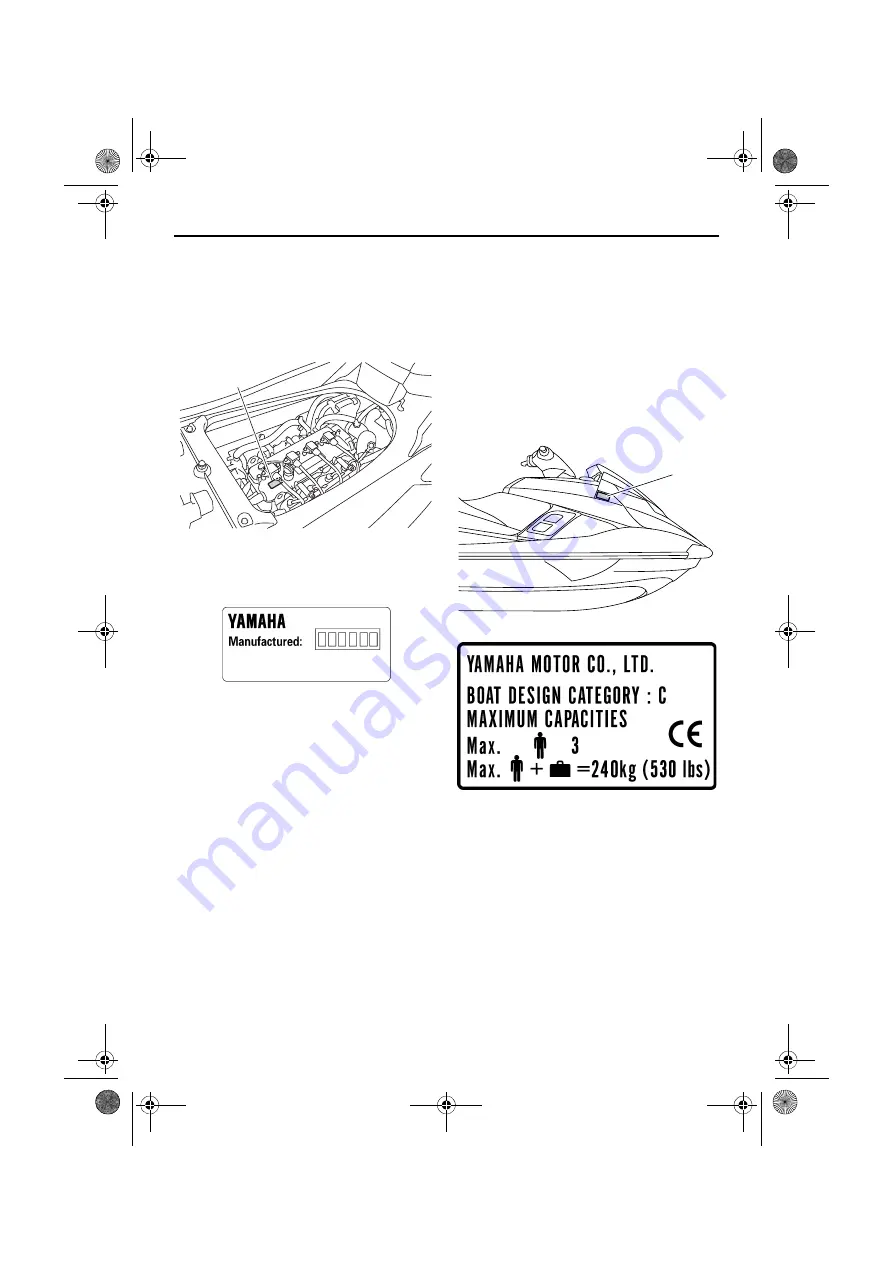 Yamaha FX Cruiser SHO WaveRunner 2013 Owner'S/Operator'S Manual Download Page 8