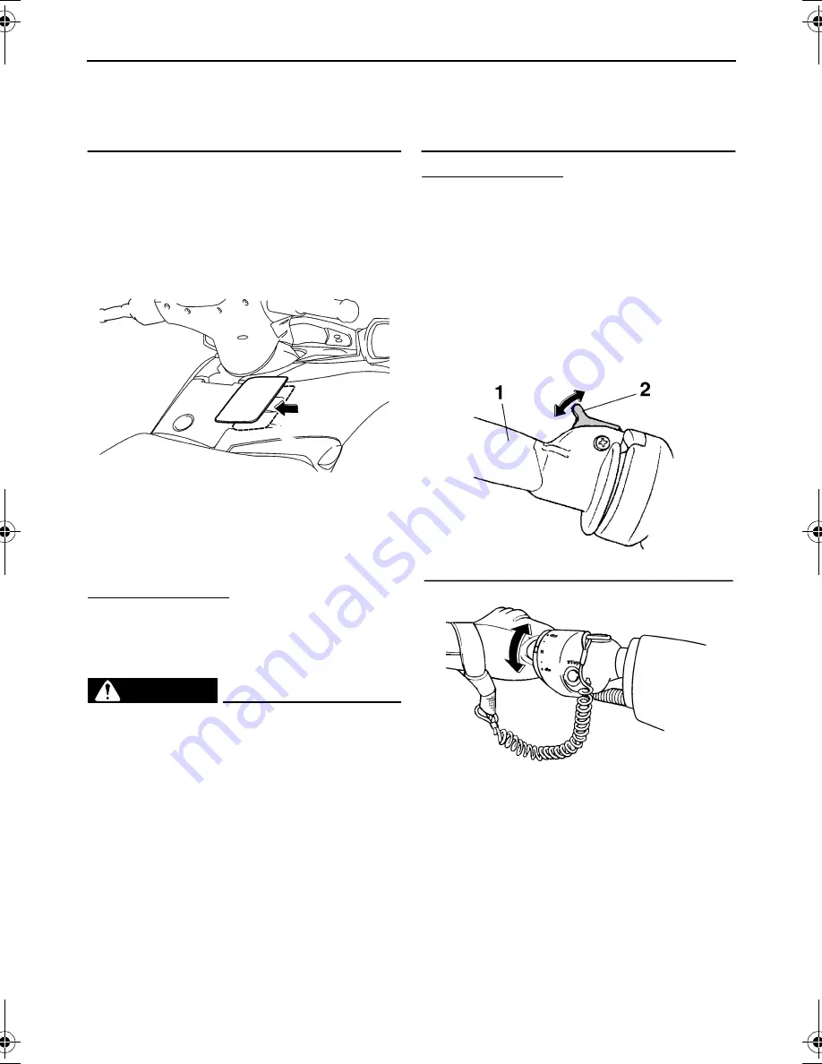 Yamaha FX Cruiser WaveRunner 2007 Owner'S/Operator'S Manual Download Page 39