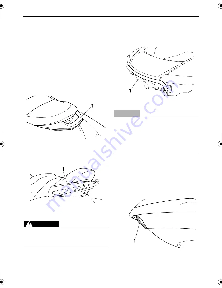 Yamaha FX Cruiser WaveRunner 2007 Owner'S/Operator'S Manual Download Page 41