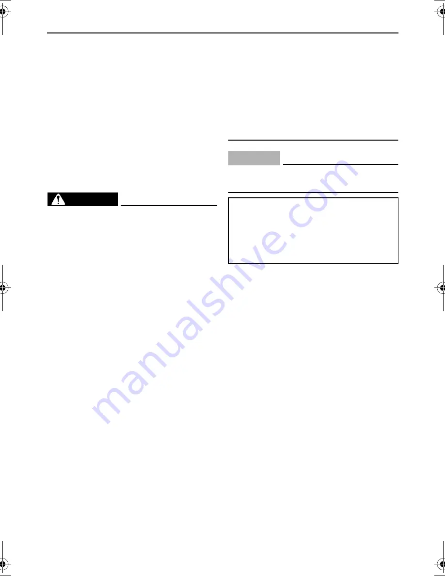 Yamaha FX Cruiser WaveRunner 2007 Owner'S/Operator'S Manual Download Page 52