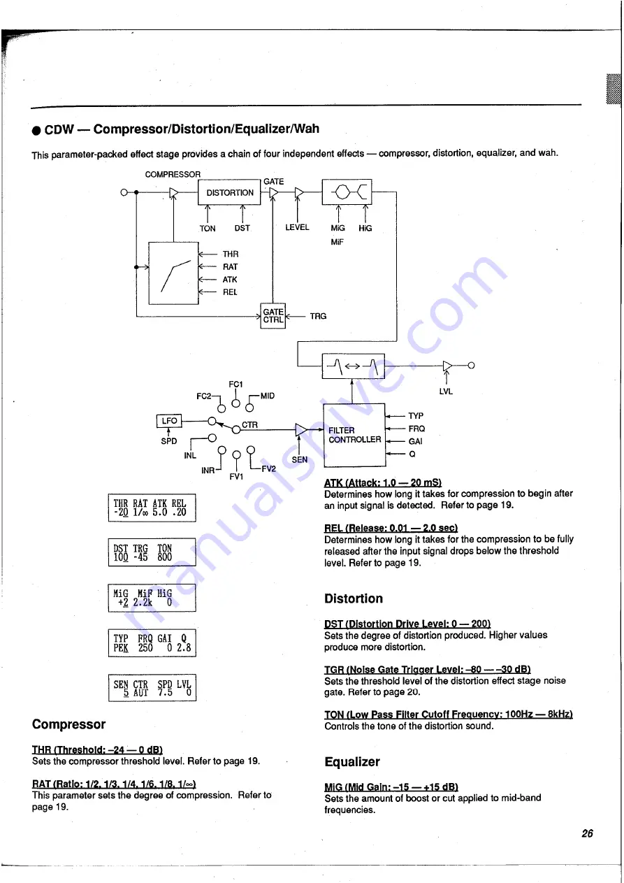 Yamaha FX900 Скачать руководство пользователя страница 27