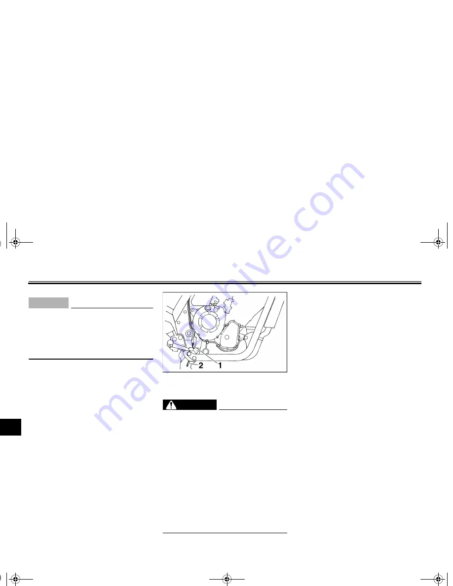 Yamaha FZ1 Owner'S Manual Download Page 73