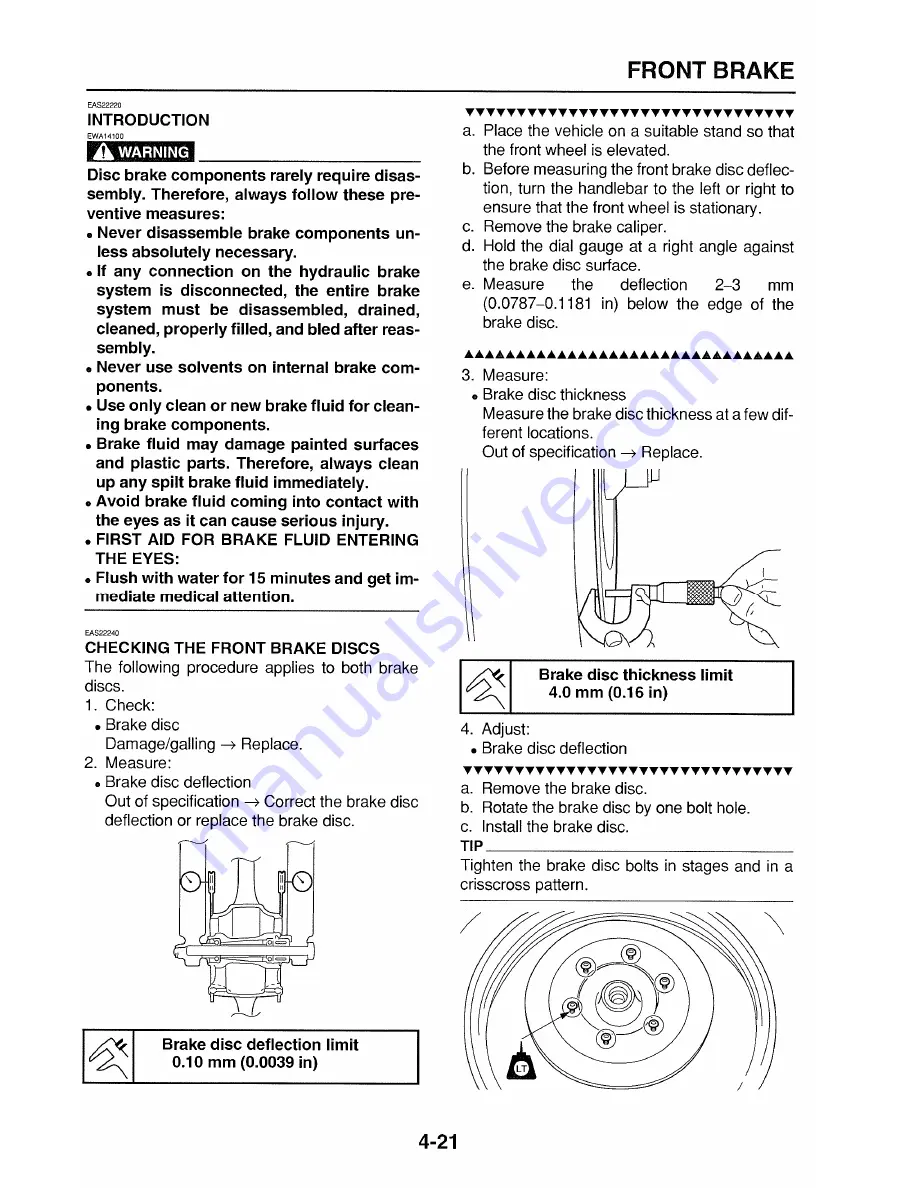 Yamaha FZ6RY(C) Скачать руководство пользователя страница 152