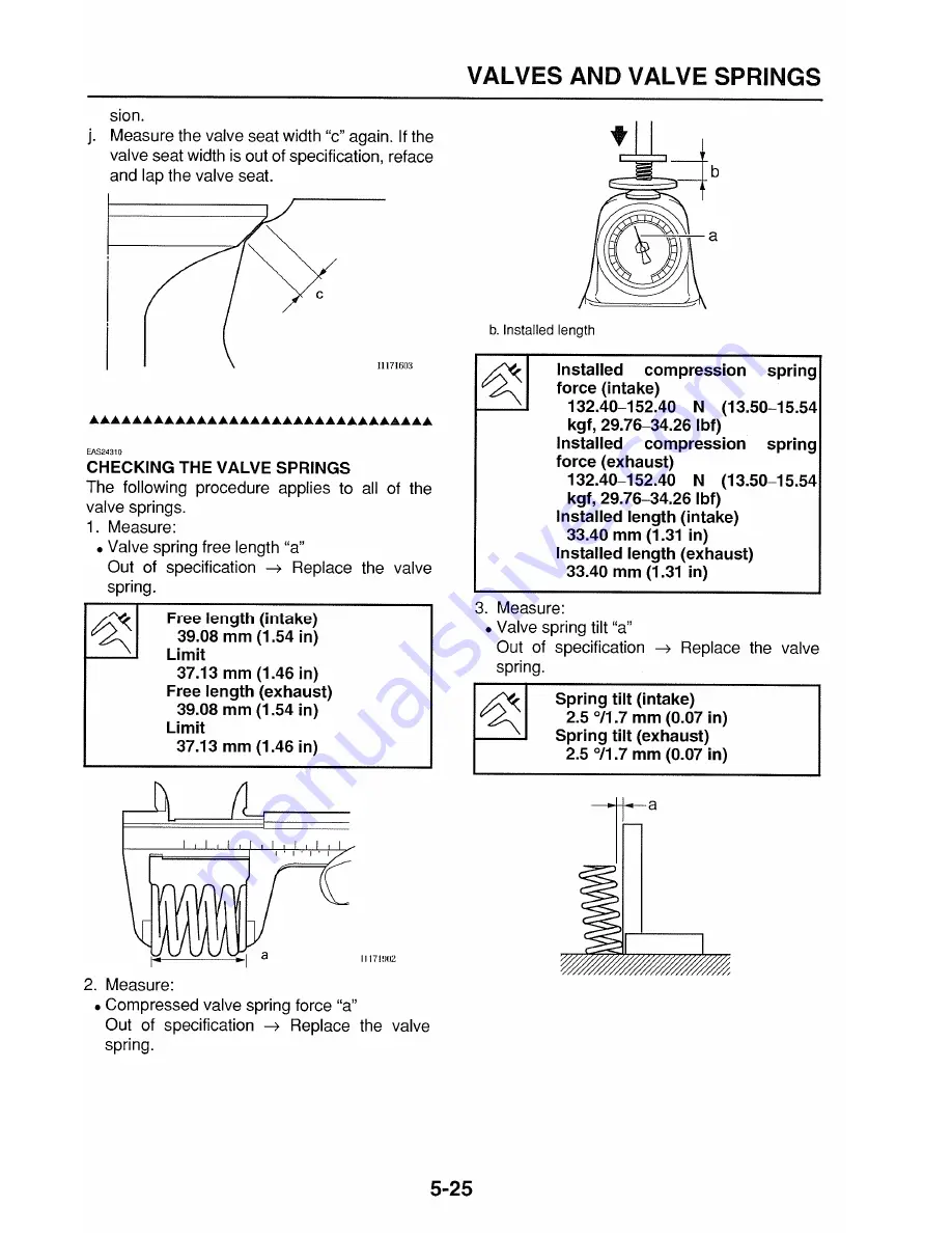 Yamaha FZ6RY(C) Service Manual Download Page 222