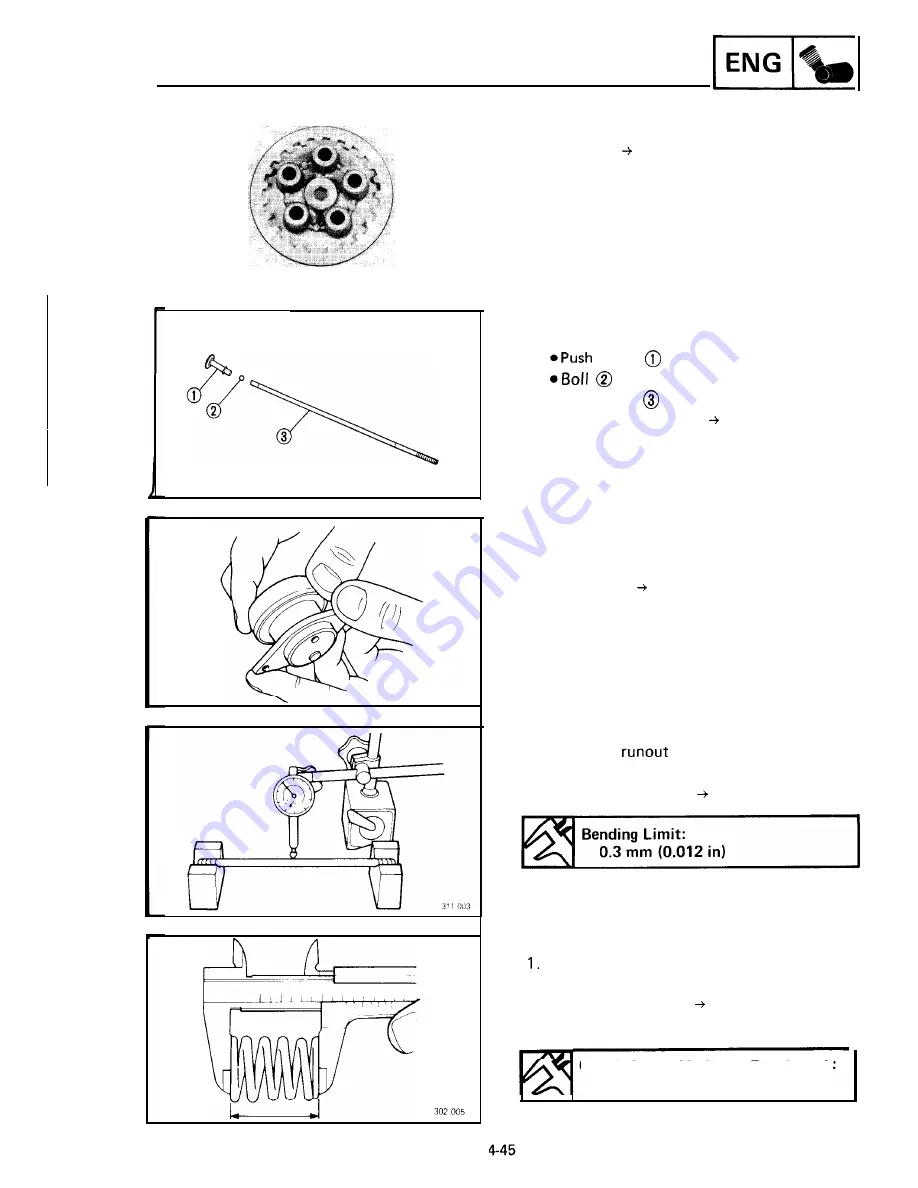 Yamaha FZR400 1988-1989 Service Manual Download Page 181