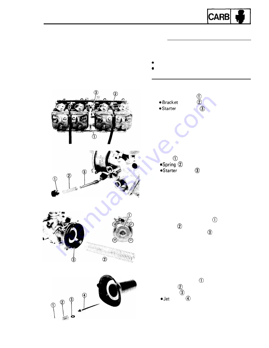 Yamaha FZR400 1988-1989 Service Manual Download Page 231