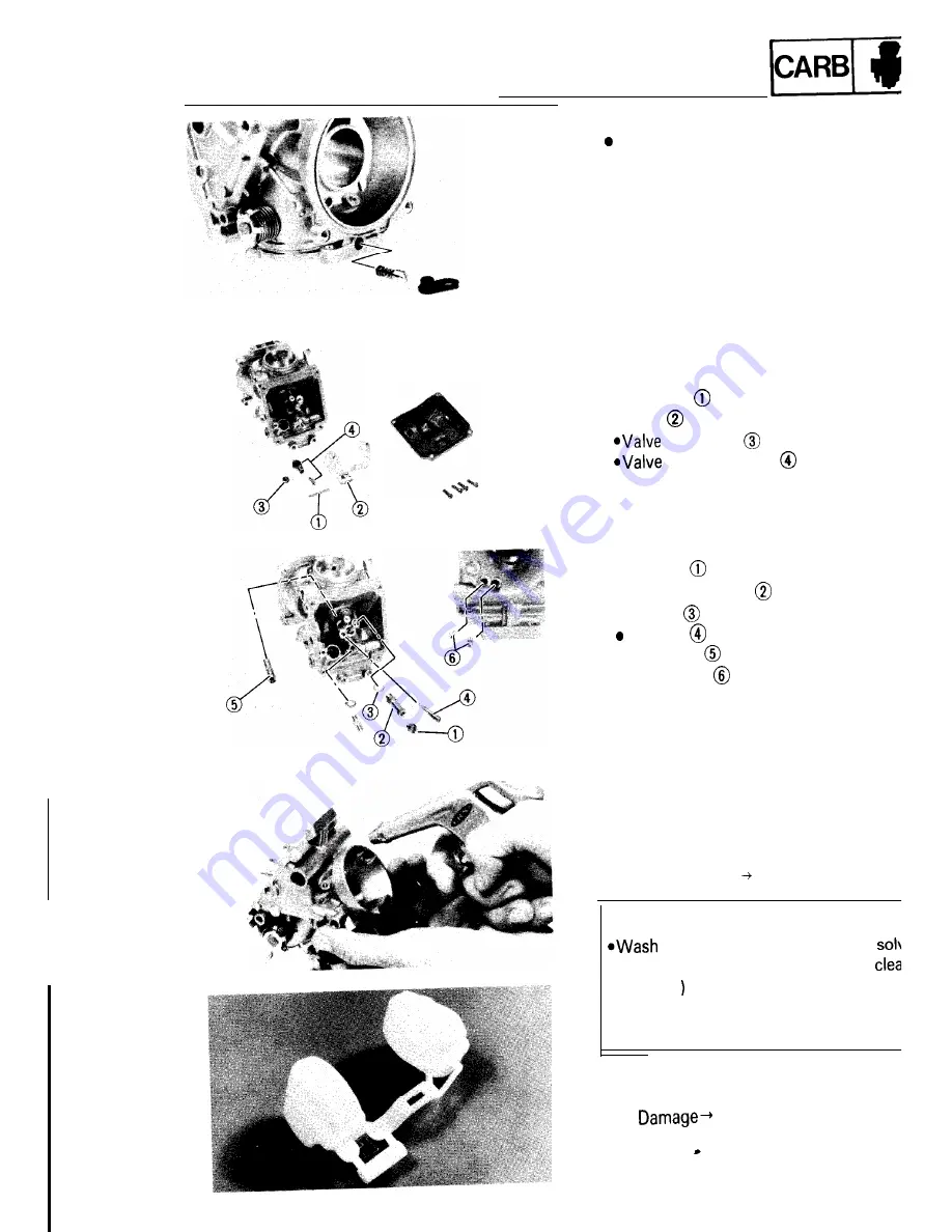 Yamaha FZR400 1988-1989 Service Manual Download Page 232