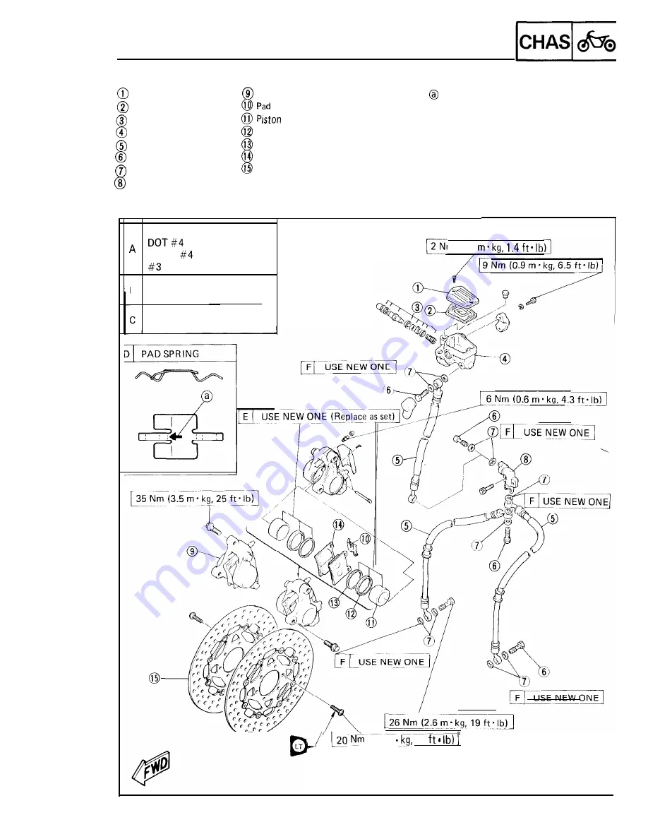 Yamaha FZR400 1988-1989 Скачать руководство пользователя страница 247