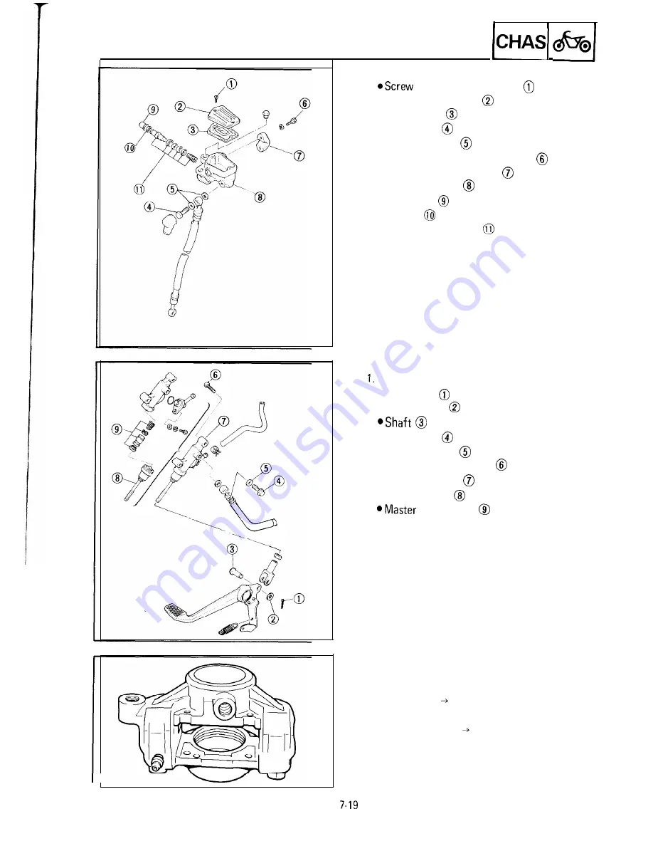 Yamaha FZR400 1988-1989 Service Manual Download Page 256