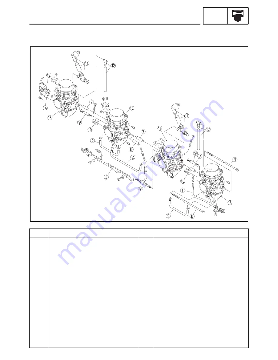 Yamaha FZS1000N Service Manual Download Page 308