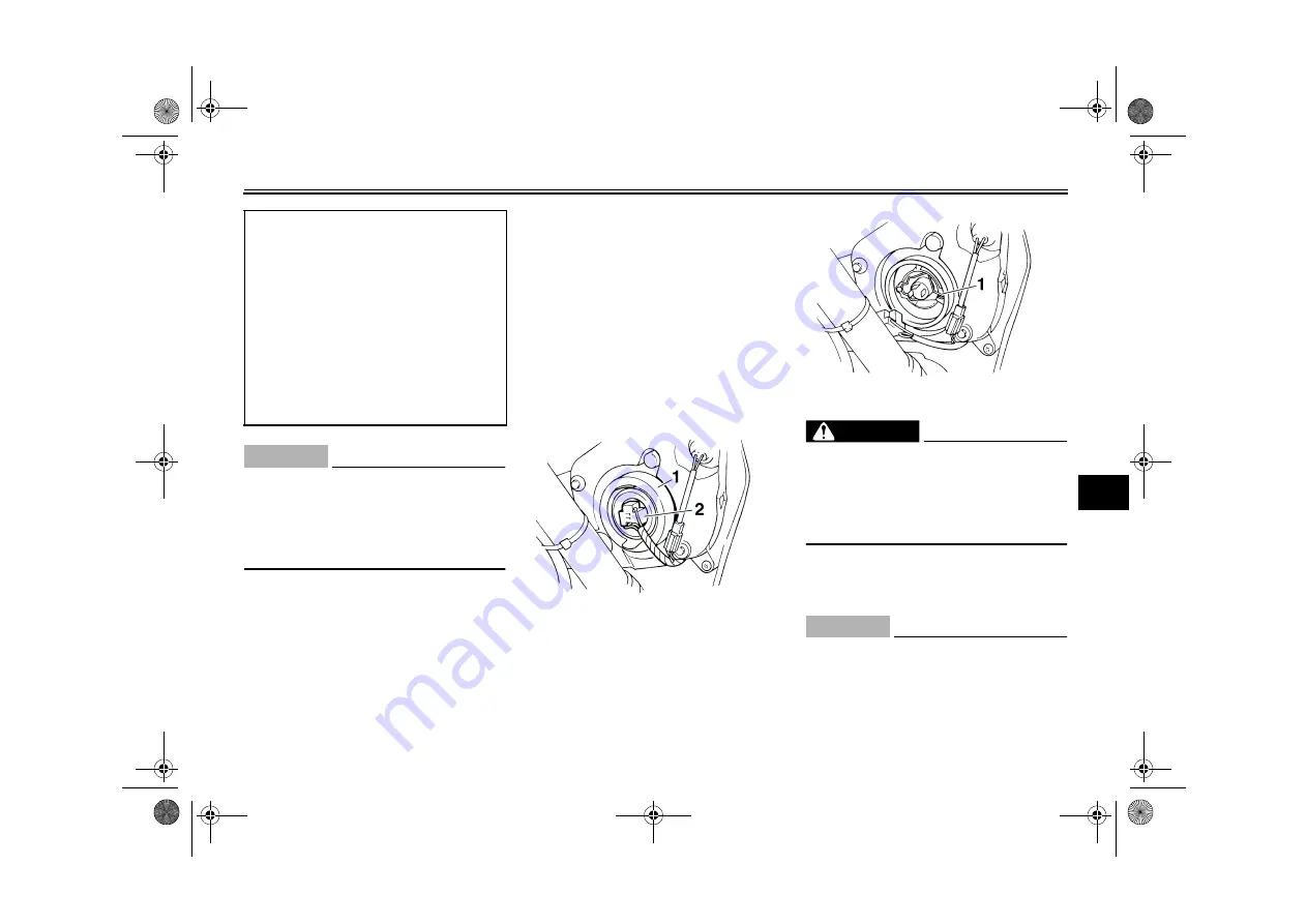 Yamaha FZS1000T Owner'S Manual Download Page 71