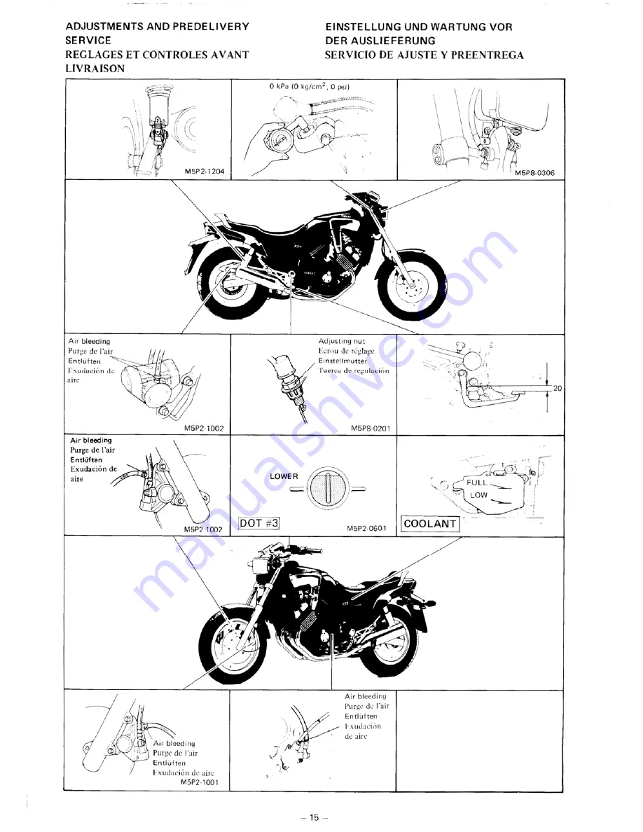 Yamaha FZX750 1987 Assembly Manual Download Page 14