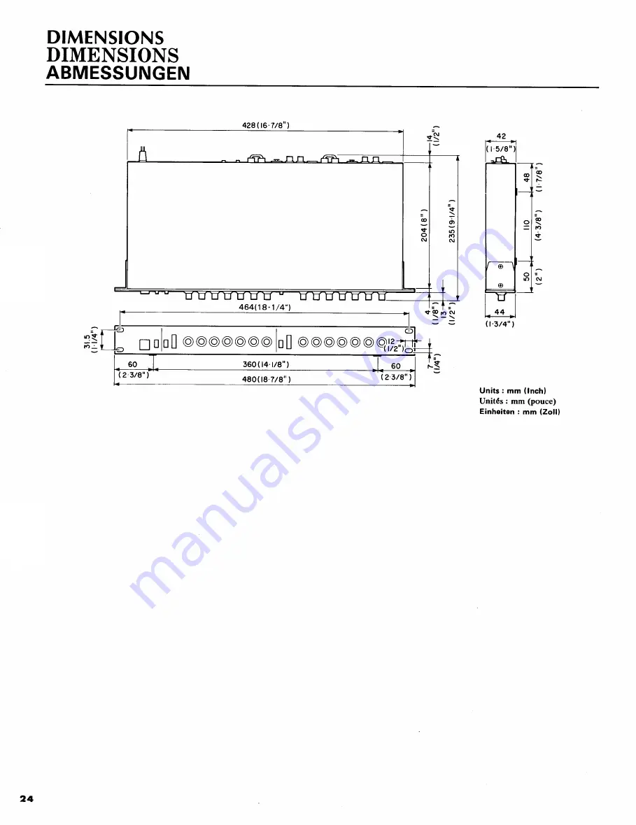 Yamaha GC2020BII Operating Manual Download Page 9