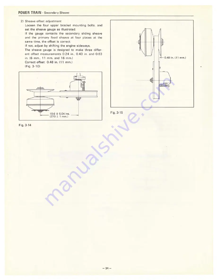 Yamaha GP 338F Servise Manual Download Page 37