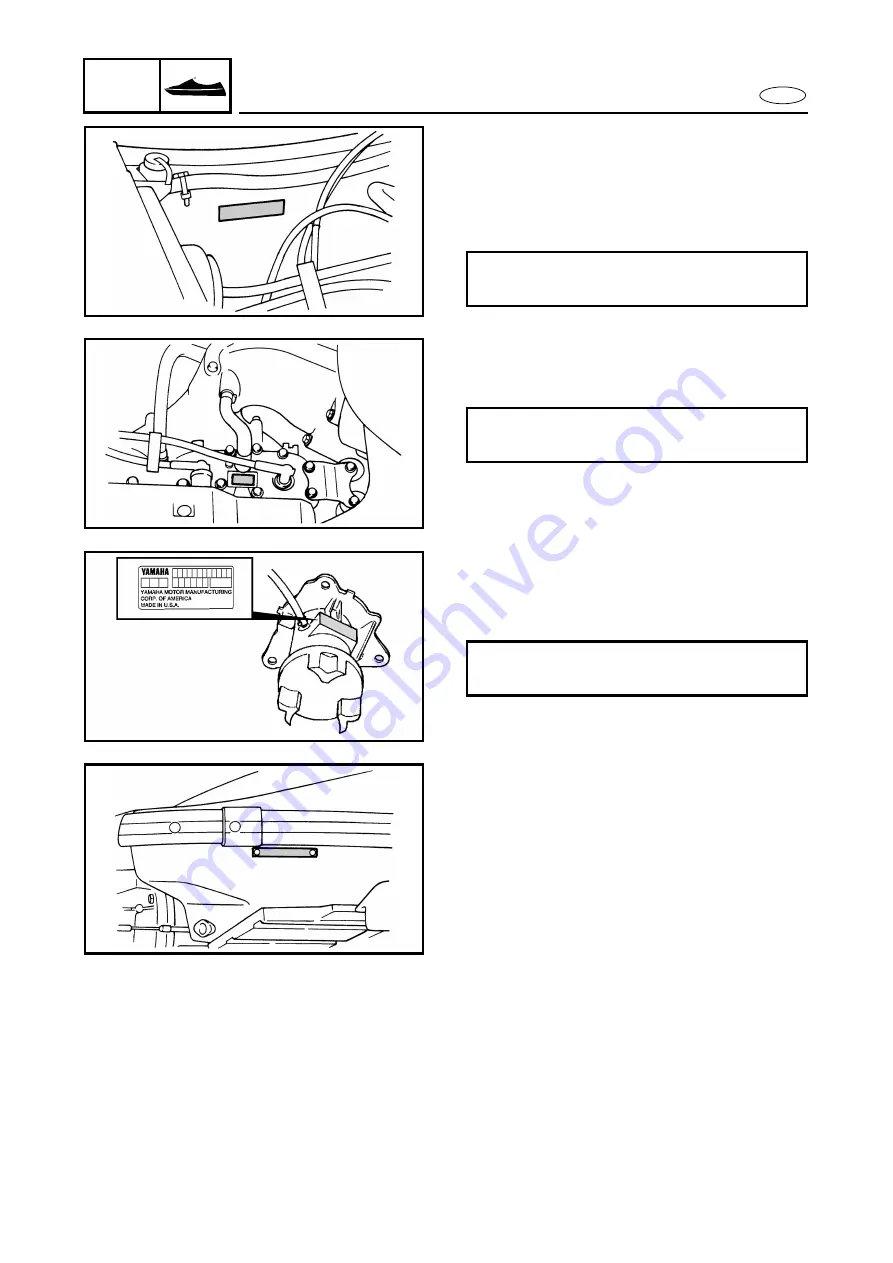 Yamaha GP1200R WaveRunner 2001 Service Manual Download Page 9