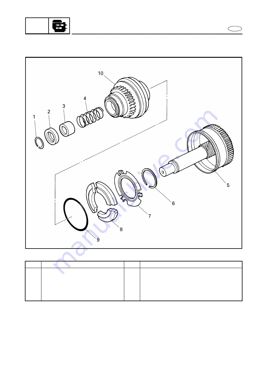 Yamaha GP1200R WaveRunner 2001 Service Manual Download Page 118