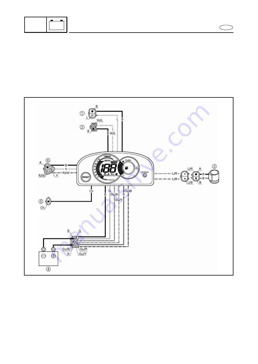 Yamaha GP1200R WaveRunner 2001 Service Manual Download Page 185