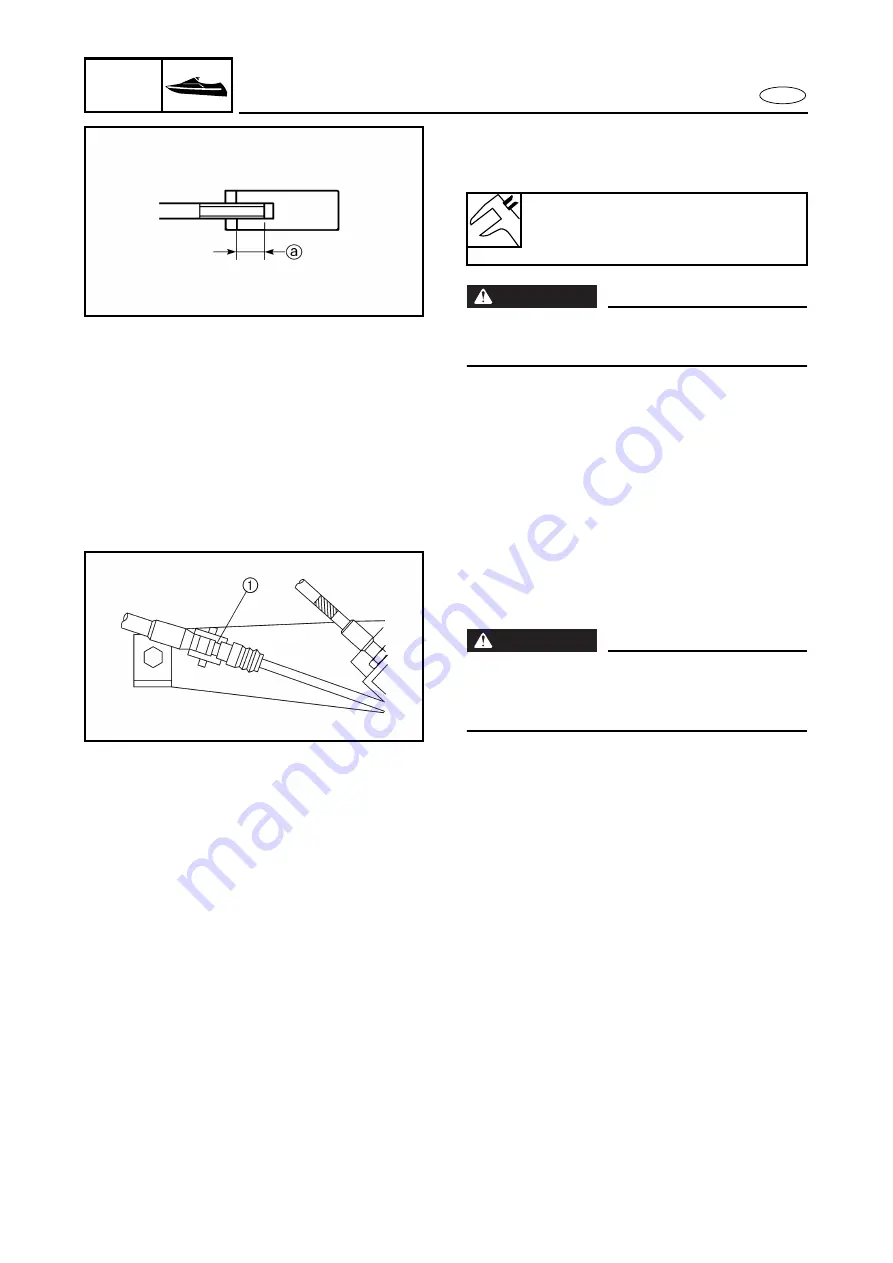 Yamaha GP1200R WaveRunner 2001 Service Manual Download Page 212