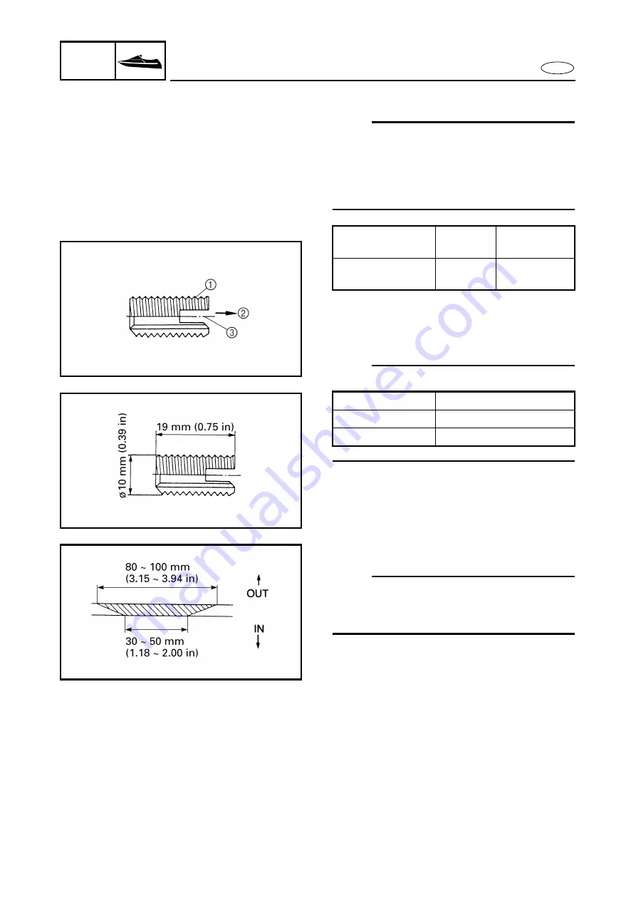 Yamaha GP1200R WaveRunner 2001 Service Manual Download Page 238