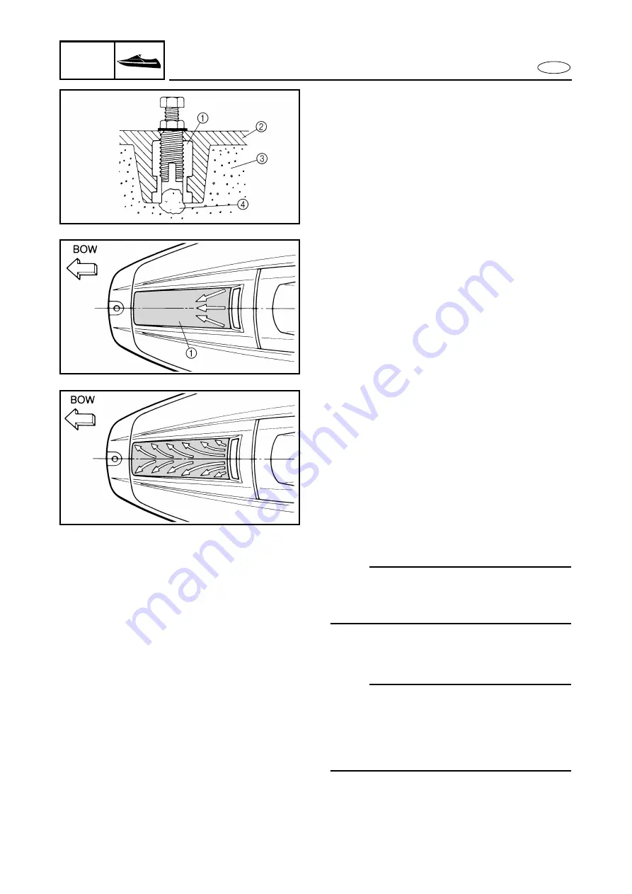 Yamaha GP1200R WaveRunner 2001 Service Manual Download Page 240