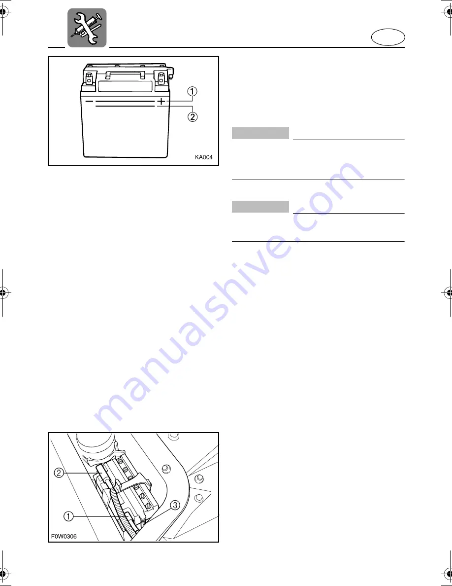 Yamaha GP1300R WaveRunner 2003 Owner'S/Operator'S Manual Download Page 105