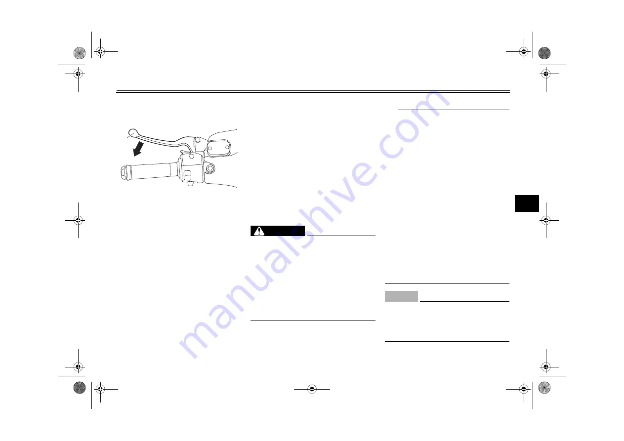 Yamaha GPD155-A Owner'S Manual Download Page 43