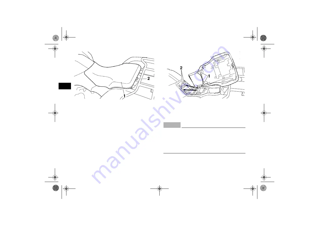 Yamaha GRIZZLY 350 YFM350DF Owner'S Manual Download Page 42