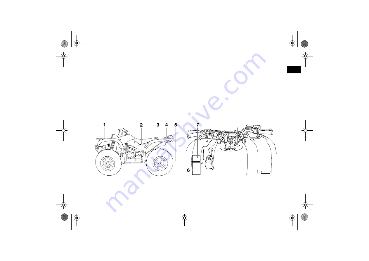 Yamaha GRIZZLY 350 YFM350FAD Owner'S Manual Download Page 11