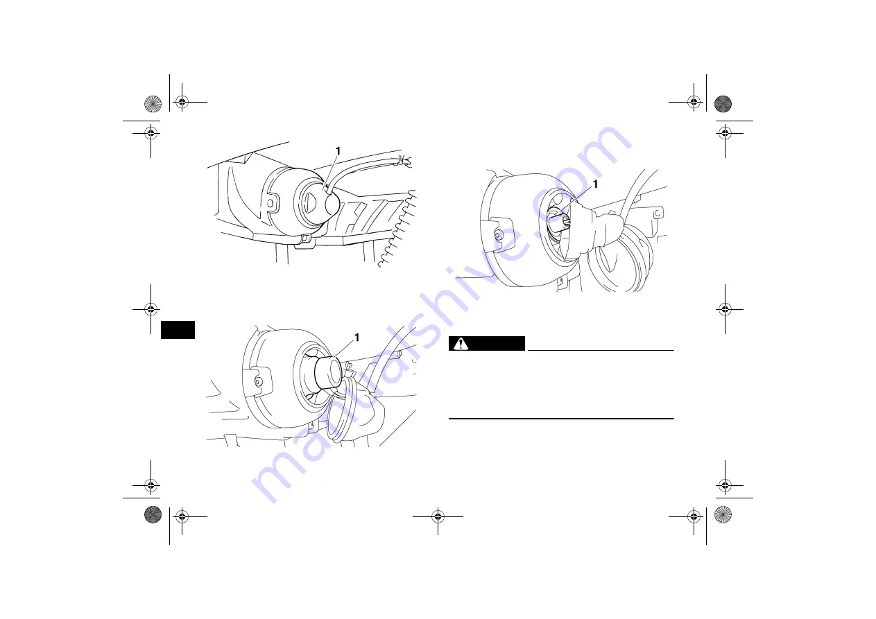 Yamaha GRIZZLY 350 YFM35FGDX Owner'S Manual Download Page 124