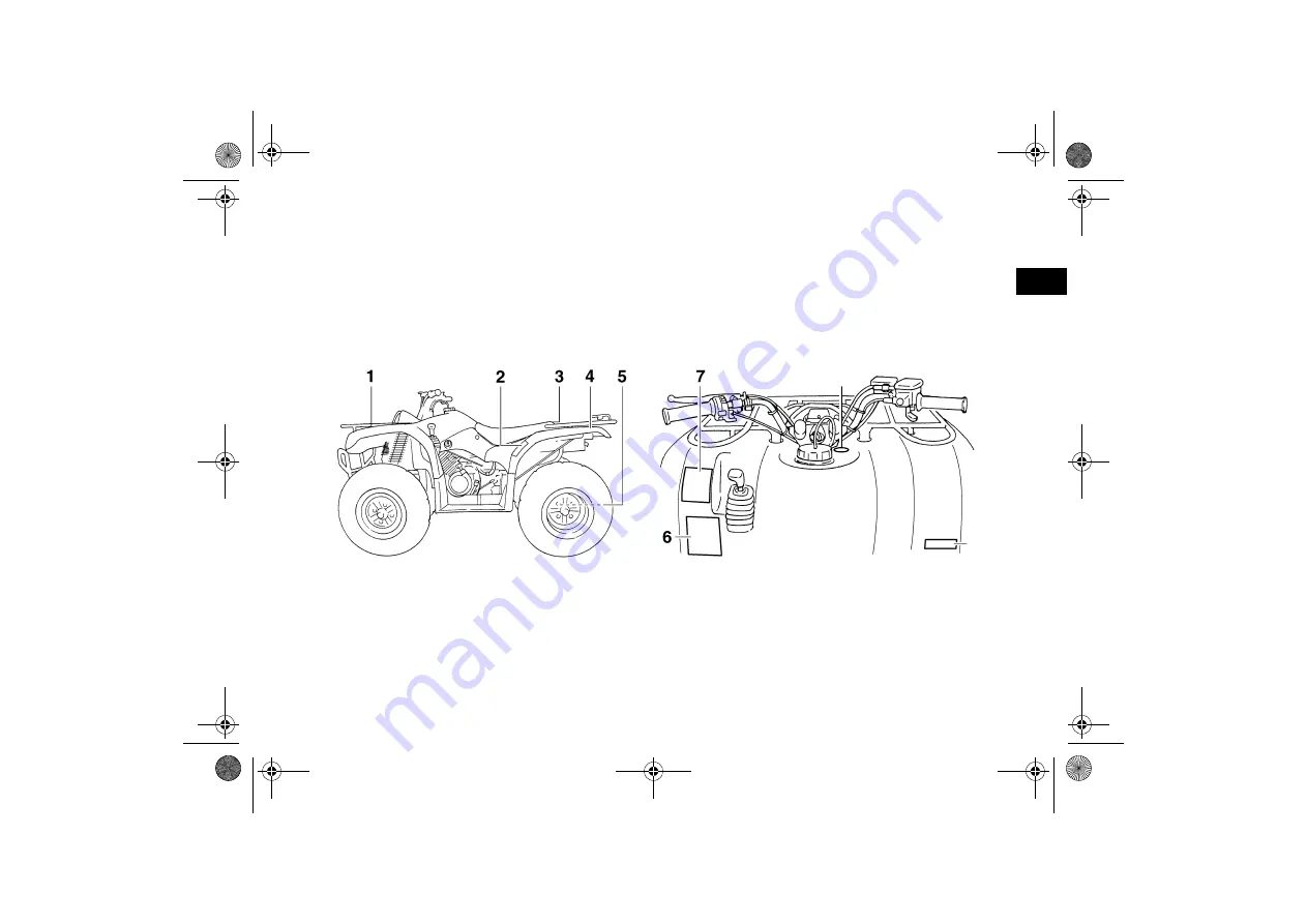 Yamaha GRIZZLY 350 YFM35FGY Owner'S Manual Download Page 15