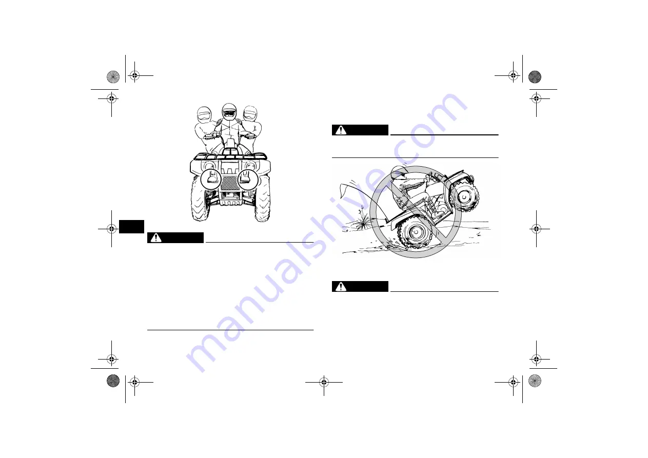 Yamaha GRIZZLY 350 YFM35FGY Owner'S Manual Download Page 62