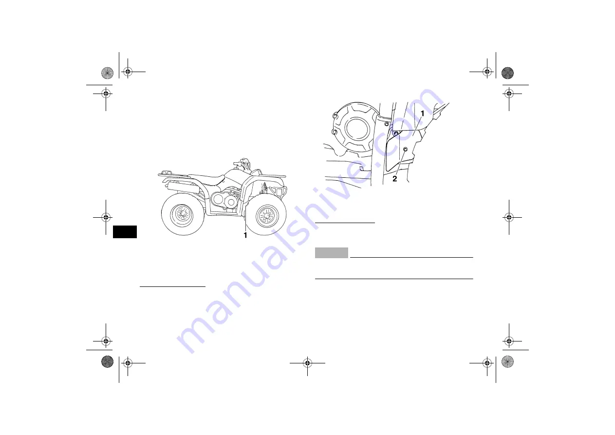 Yamaha GRIZZLY 350 YFM35FGY Owner'S Manual Download Page 86