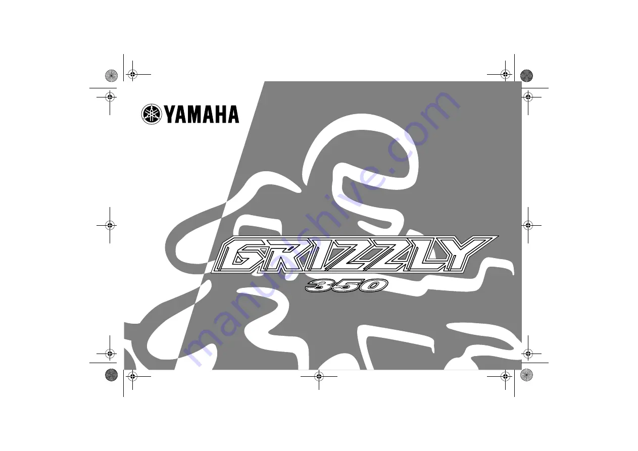 Yamaha GRIZZLY 350 YFM35GX Owner'S Manual Download Page 3