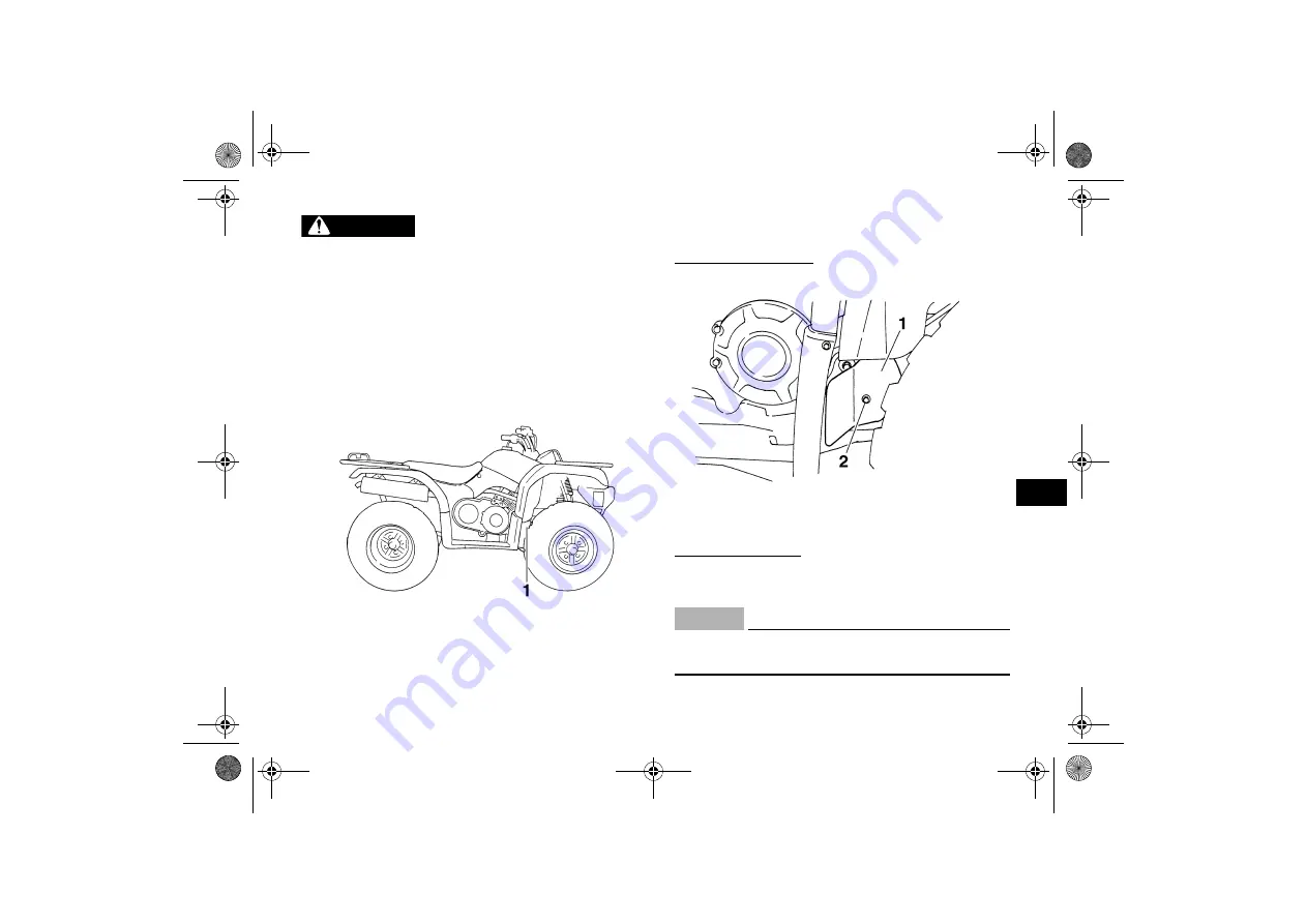 Yamaha GRIZZLY 350 Owner'S Manual Download Page 99