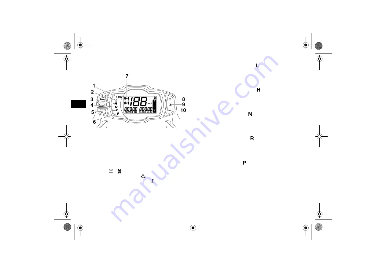 Yamaha Grizzly 550 YFM5FGA Owner'S Manual Download Page 20