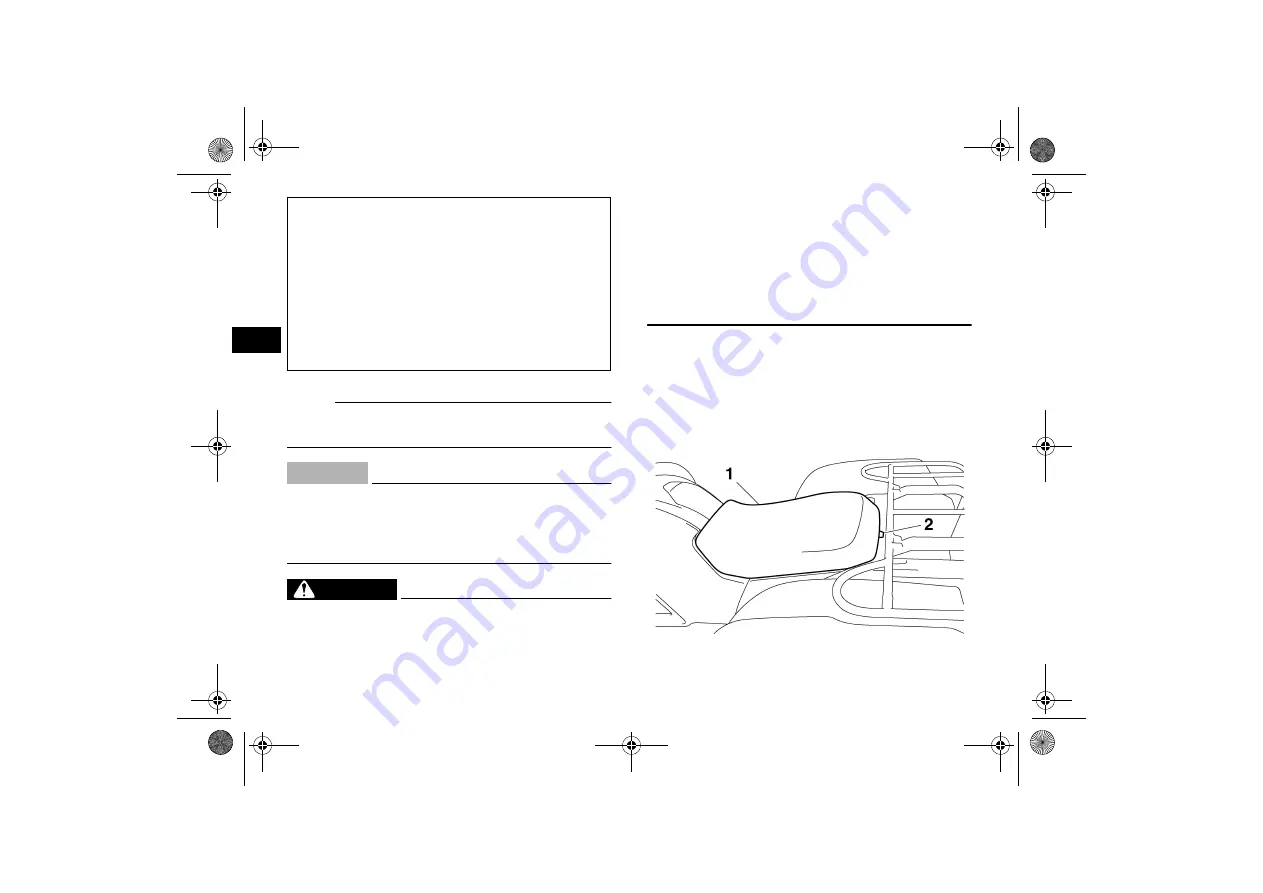 Yamaha GRIZZLY 700 FI YFM7FGPW Owner'S Manual Download Page 40