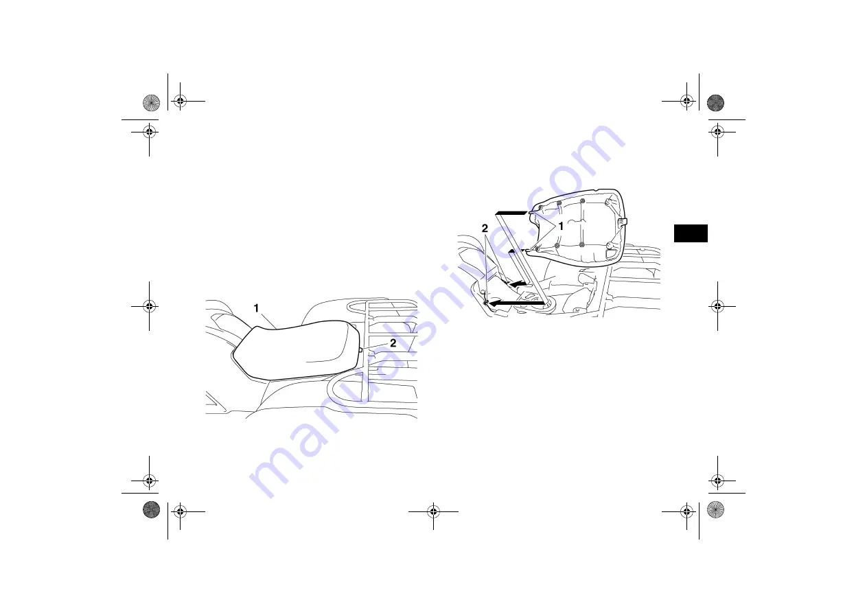 Yamaha grizzly 700 Owner'S Manual Download Page 45