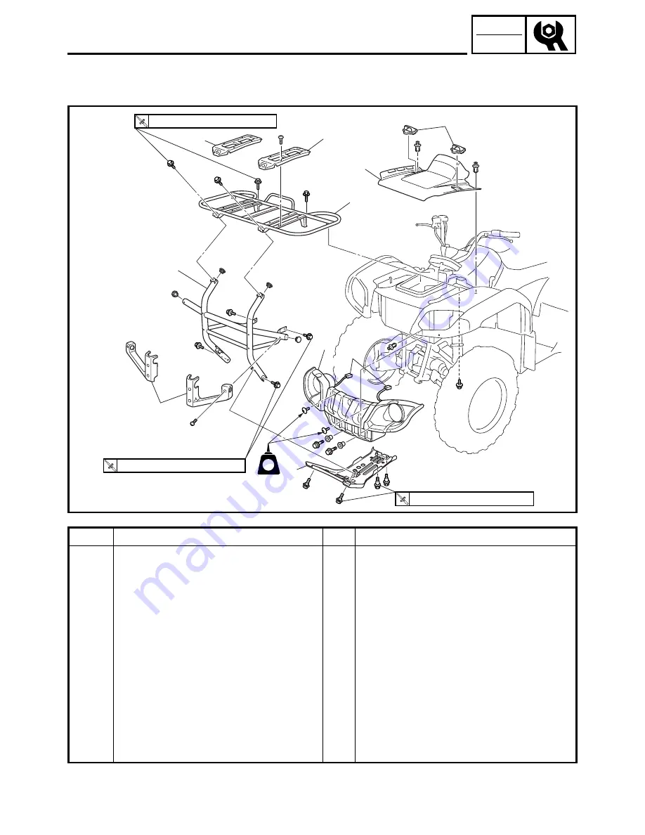 Yamaha GRIZZLY Ultramatic YFM660FP Service Manual Download Page 81