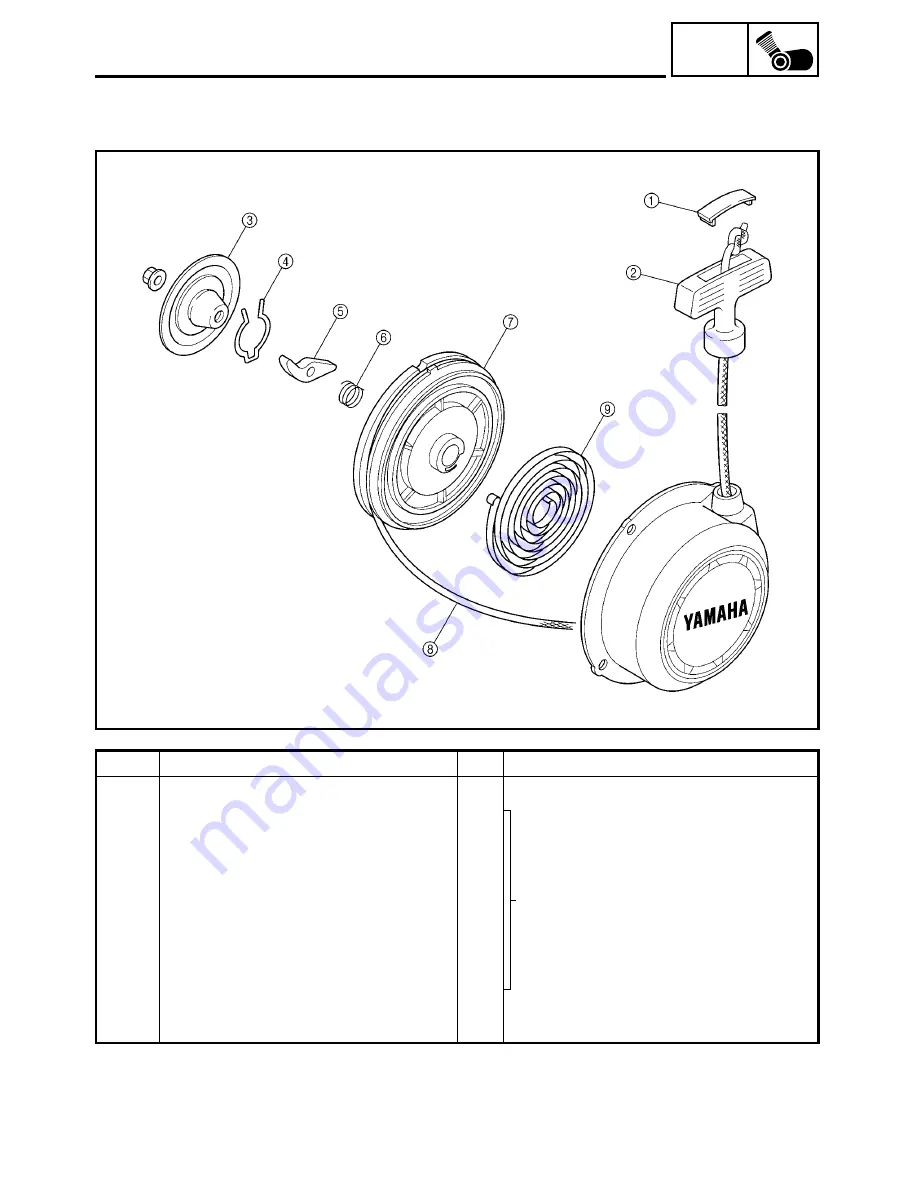 Yamaha GRIZZLY Ultramatic YFM660FP Service Manual Download Page 183