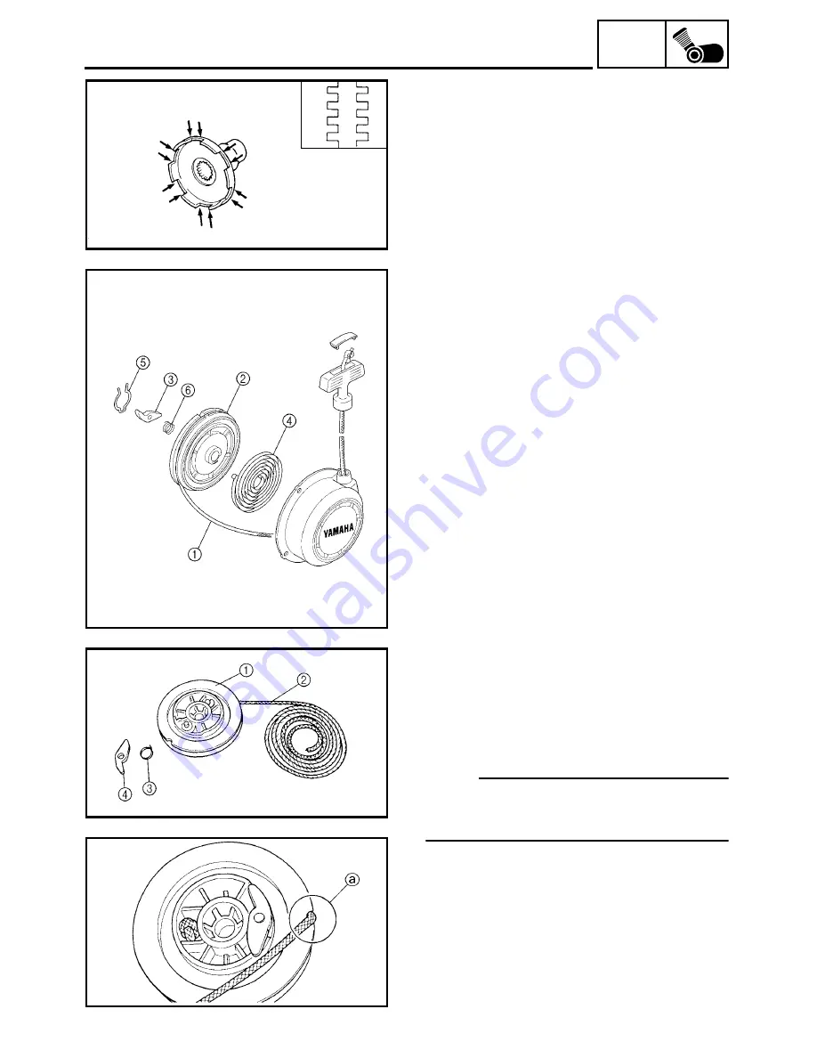 Yamaha GRIZZLY Ultramatic YFM660FP Service Manual Download Page 186