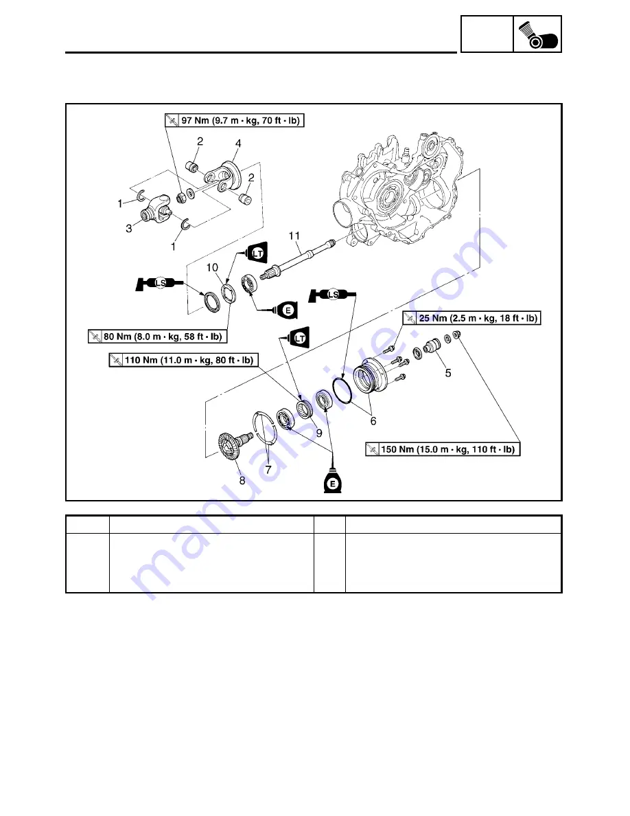 Yamaha GRIZZLY Ultramatic YFM660FP Service Manual Download Page 230