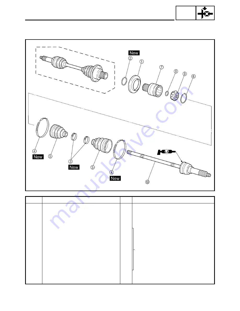 Yamaha GRIZZLY Ultramatic YFM660FP Service Manual Download Page 277