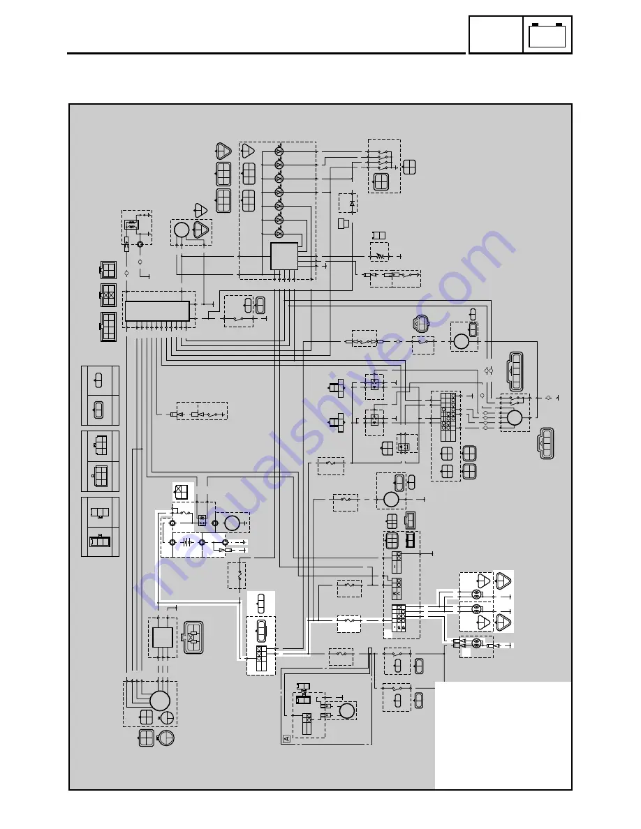 Yamaha GRIZZLY Ultramatic YFM660FP Service Manual Download Page 371