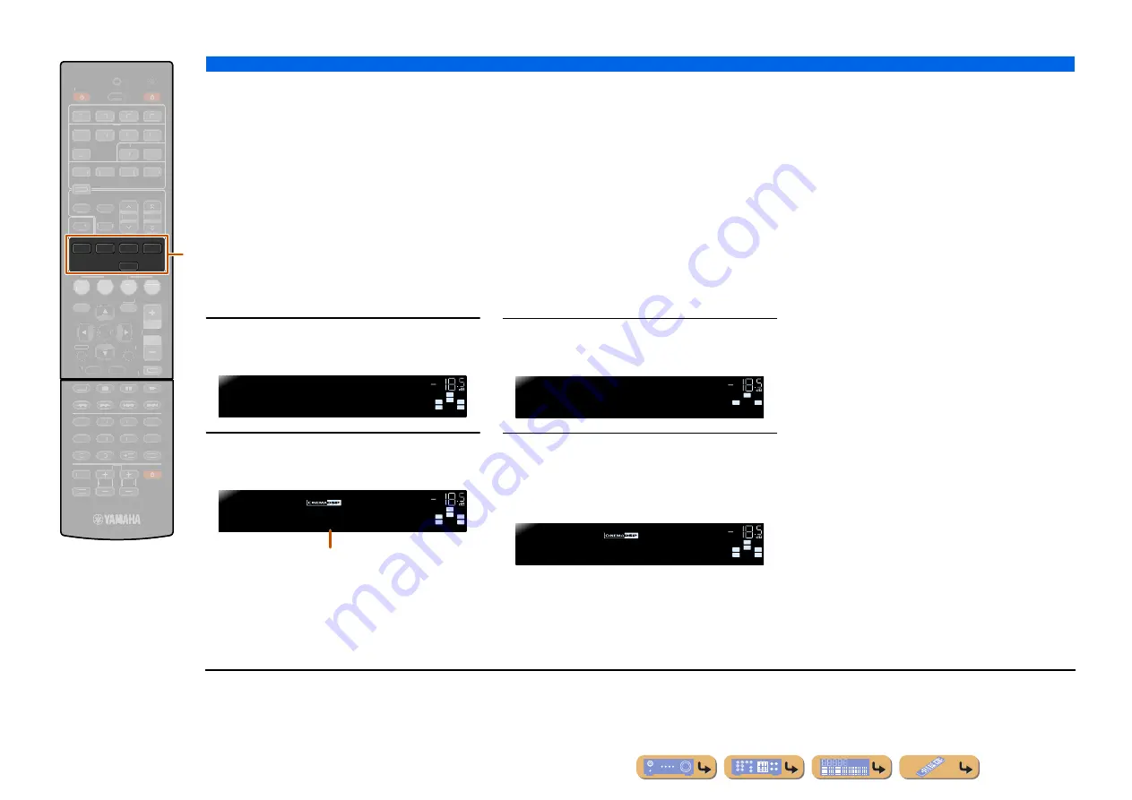 Yamaha HTR-3064 Series Owner'S Manual Download Page 27