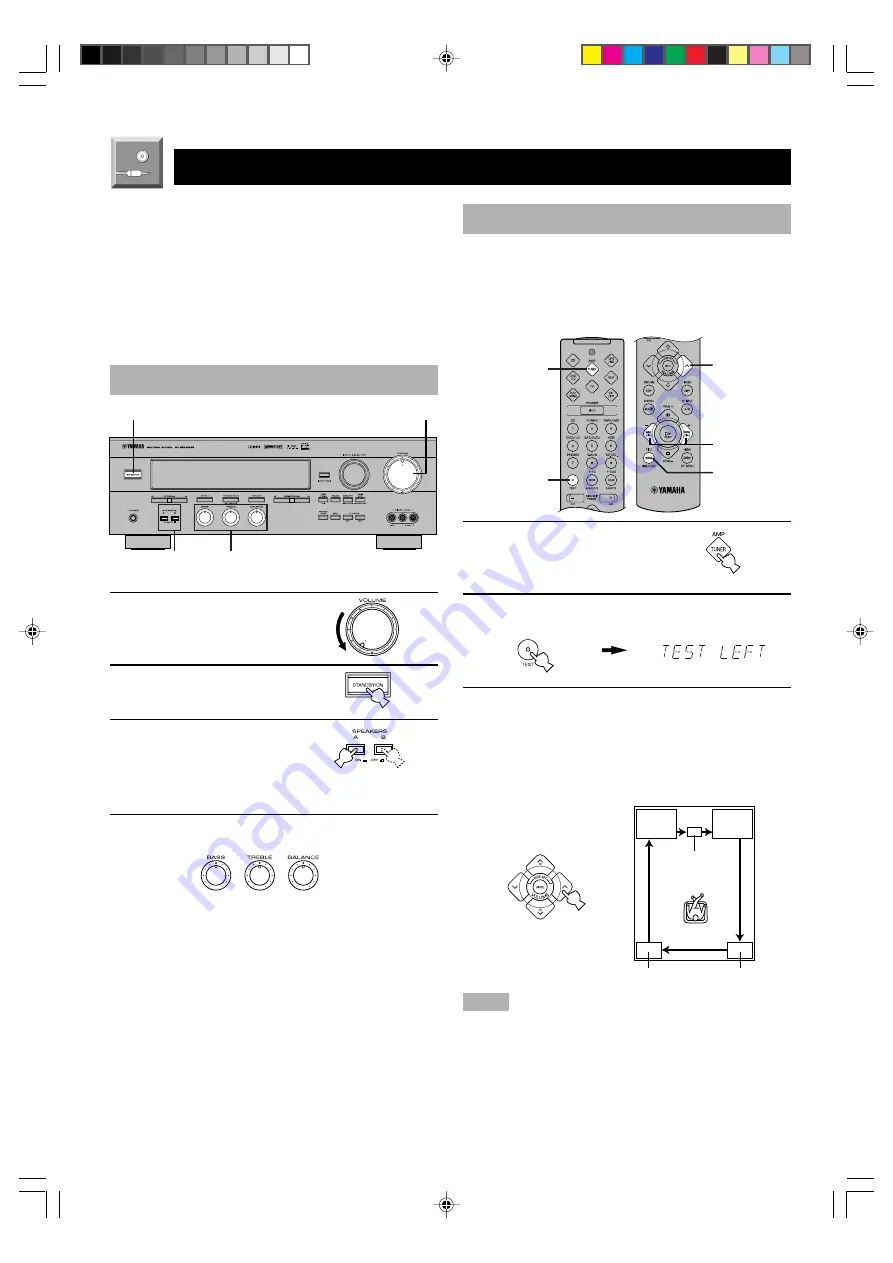 Yamaha HTR-5240RDS Скачать руководство пользователя страница 20